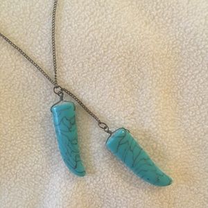 Long Turquoise Necklace